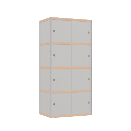 [400159005] Armoire (168x80x52 cm)