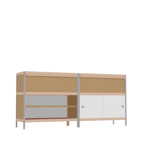 [f86167] Meubels (86x180x42 cm)