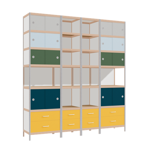 [f40812] Furniture (230x208x42 cm)