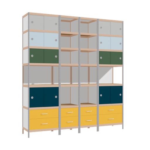 [f40812] Furniture (230x208x42 cm)