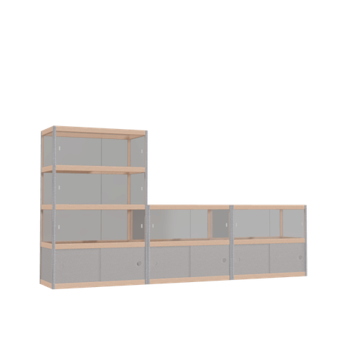 [f41552] Meubels (128x240x42 cm)