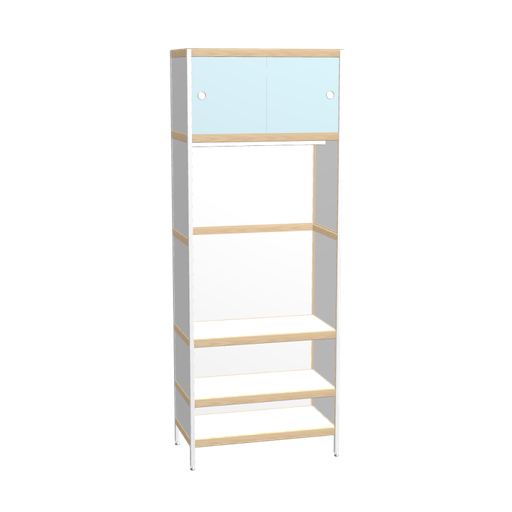 [400316016] Kleerkast (210x80x42 cm)