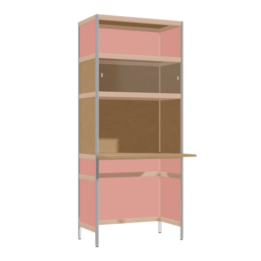 [400481303] Bureau débordant (186.5x80x63.6 cm)