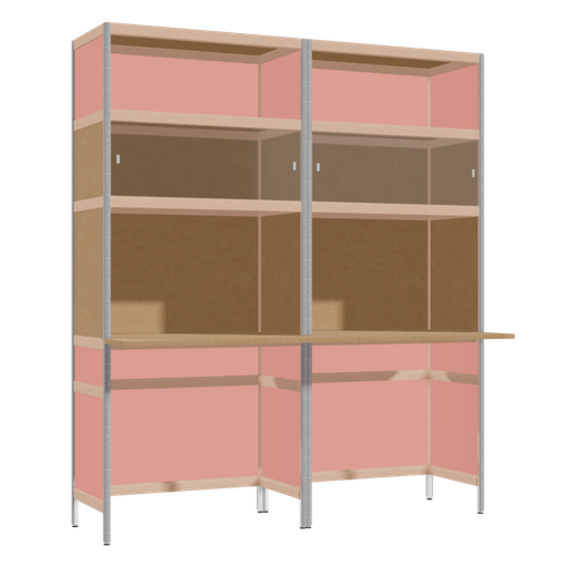 [f145678] Furniture (186.5x160x63.6 cm)