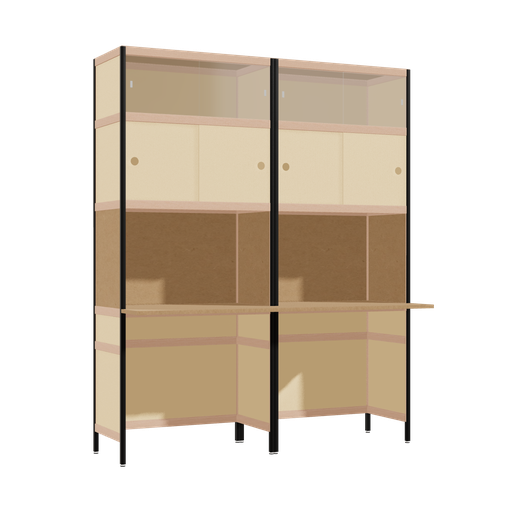 [f145722] Furniture (196.5x160x63.6 cm)