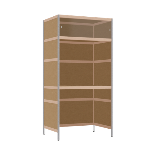 [400481559] Bureau intégré (180x90x62 cm)