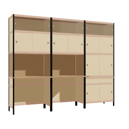 [f145673] Furniture (196.5x240x63.6 cm)