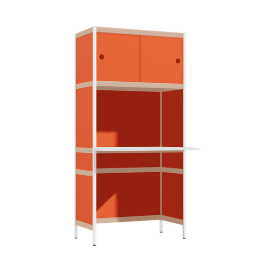 [400481437] Overhangend bureau (165.5x80x63.6 cm)