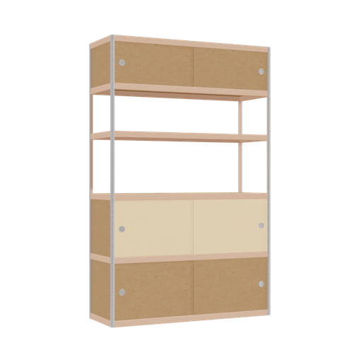 [400524117] Armoire (189x120x42 cm)