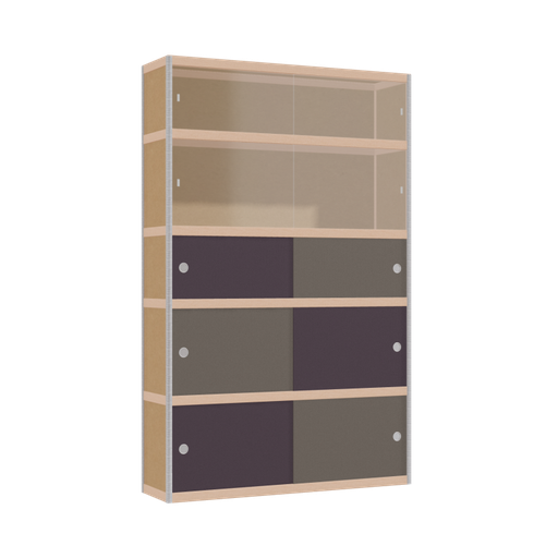 [400524587] Display cabinet (189x120x32 cm)