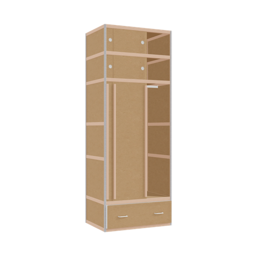 [400523430] Penderie (240x90x62 cm)