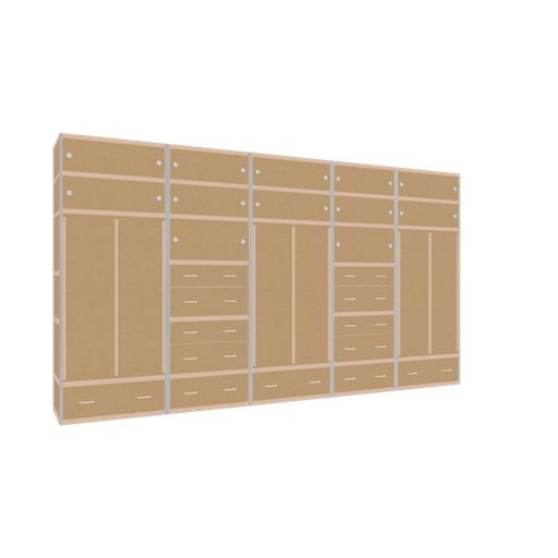 [f161662] Furniture (240x430x62 cm)