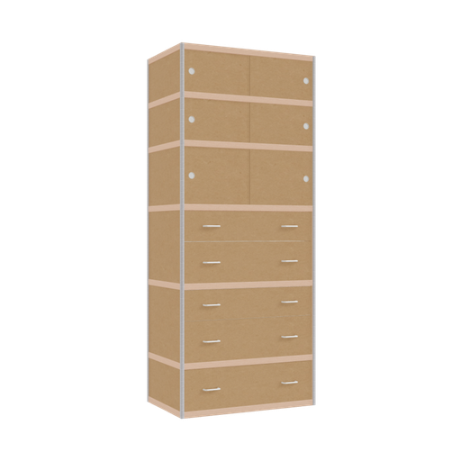 [400523432] Cabinet (240x100x62 cm)