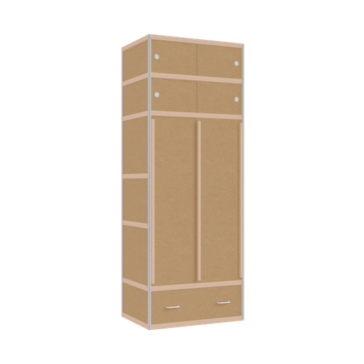 [400523433] Kleerkast (240x90x62 cm)