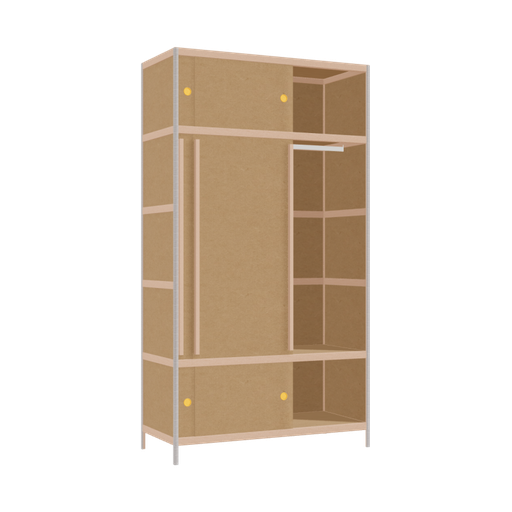 [400524895] Wardrobe (219x120x52 cm)