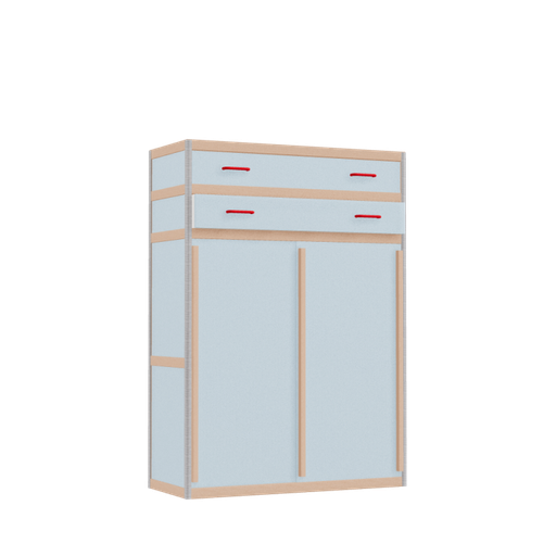 [400525358] Penderie (141x100x42 cm)