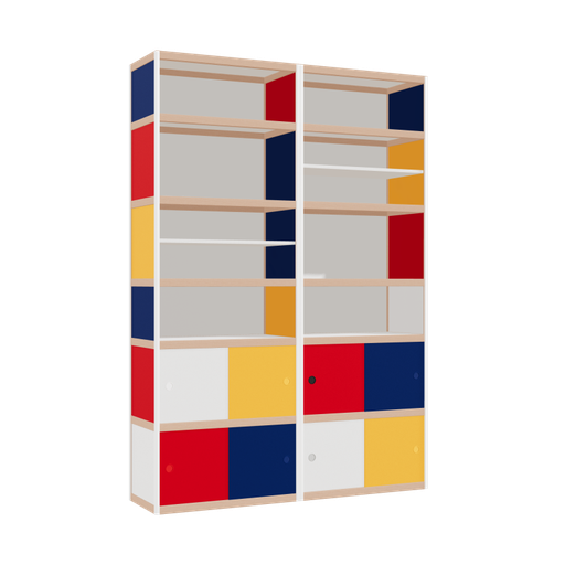 [f162409] Furniture (230x160x42 cm)