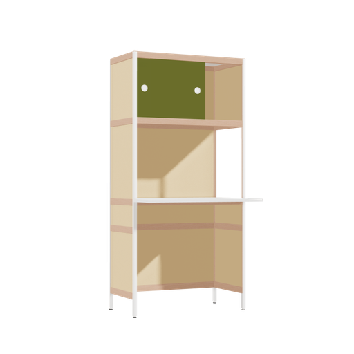 [400525469] Cantilevered desk (165.5x80x63.6 cm)