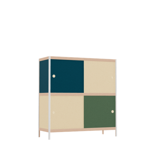 [400525595] Armoire (116x110x42 cm)