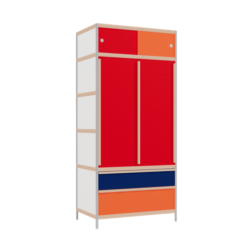 [400525690] Wardrobe (219x100x62 cm)