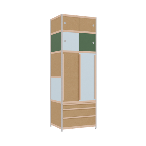 [400525957] Penderie (234x80x62 cm)