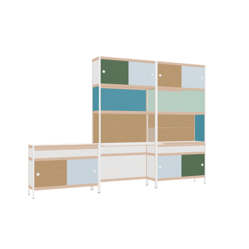 [f162805] Furniture (206.5x300x53.6 cm)