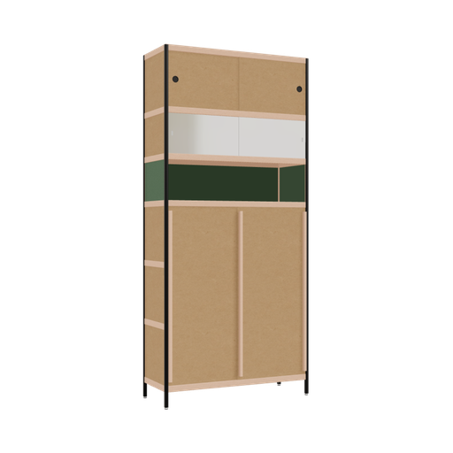 [400526637] Kleerkast (241x110x42 cm)