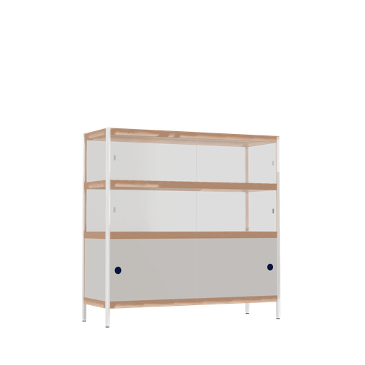 [400526644] Display cabinet (118x120x42 cm)