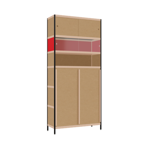 [400526649] Wardrobe (241x110x42 cm)