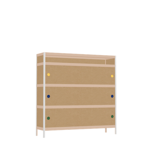 [400526662] Kast (121x120x32 cm)