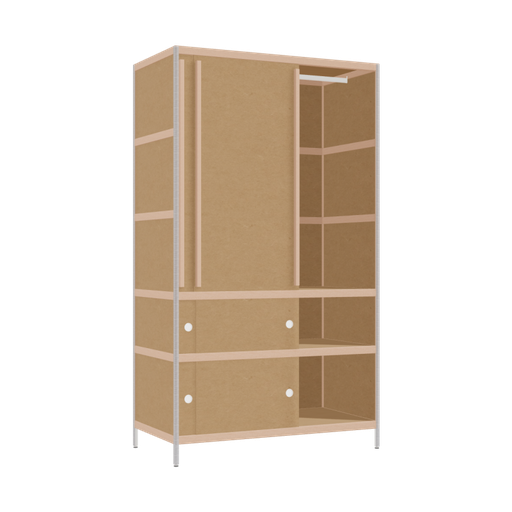 [400526681] Wardrobe (210x120x62 cm)