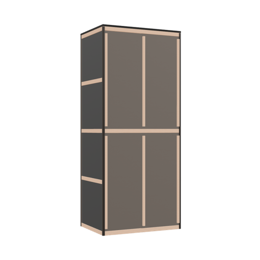 [400526693] Kleerkast (209.8x90x62 cm)