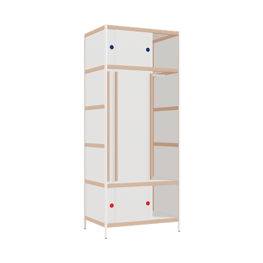 [400526700] Wardrobe (220x90x62 cm)