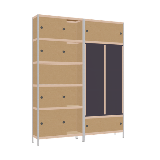 [f162908] Furniture (230x180x32 cm)