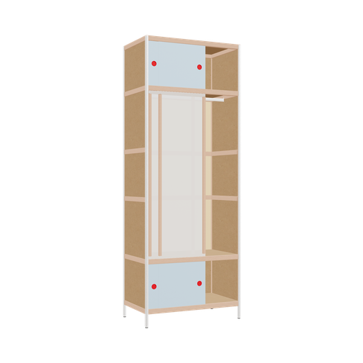 [400526812] Wardrobe (240x90x52 cm)