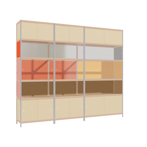 [f162955] Meubles (237x280x42 cm)