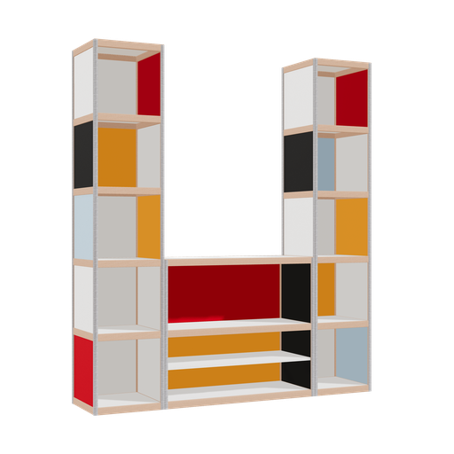 [f162984] Furniture (209x184x42 cm)