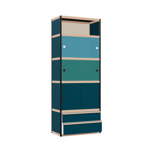 [400526965] Armoire (209x80x42 cm)