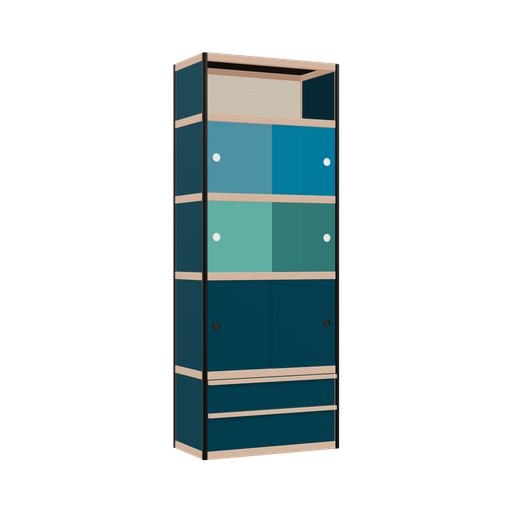 [400526974] Cabinet (209x80x42 cm)