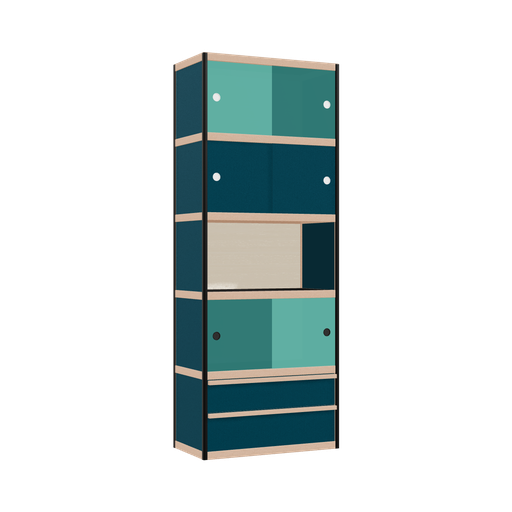 [400526980] Armoire (209x80x42 cm)
