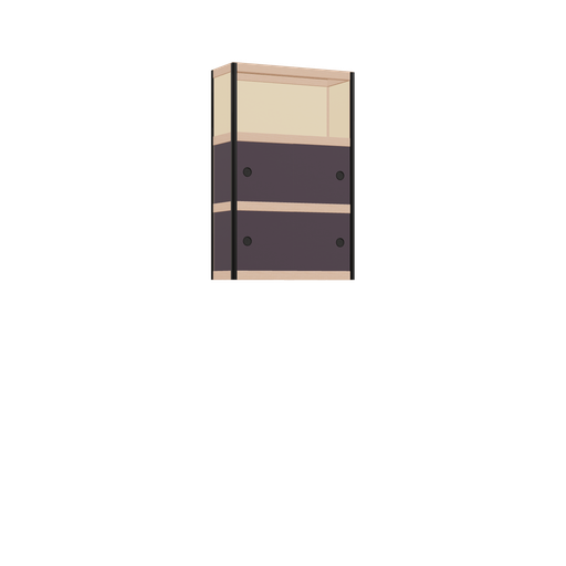 [400527006] Zwevende kast (97x62x25 cm)