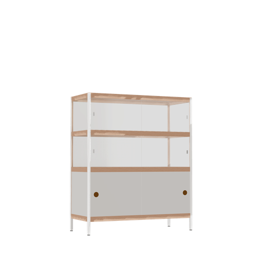 [400527040] Vitrine (118x100x42 cm)