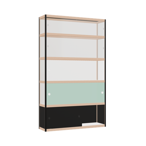 [400527049] Vitrine (199x120x32 cm)