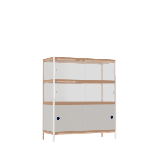 [400527053] Display cabinet (117x100x42 cm)