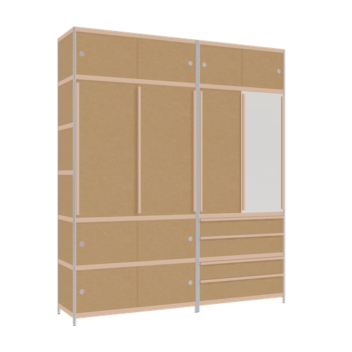 [f163032] Furniture (256x220x52 cm)