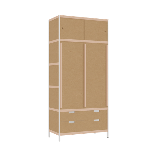 [400527068] Kleerkast (220x100x52 cm)