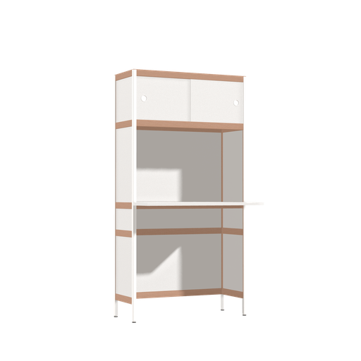 [400492993] Cantilevered desk (155.5x80x53.6 cm)