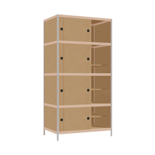 [400527121] Armoire (198x100x62 cm)