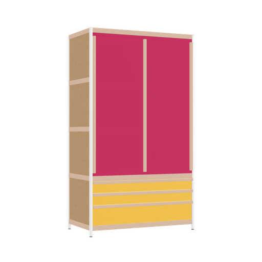 [400527123] Wardrobe (173x100x52 cm)