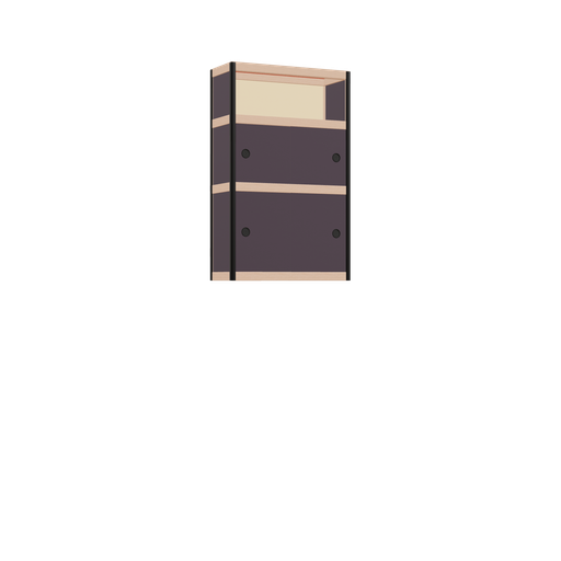 [400527182] Hanging cabinet (100x62x25 cm)